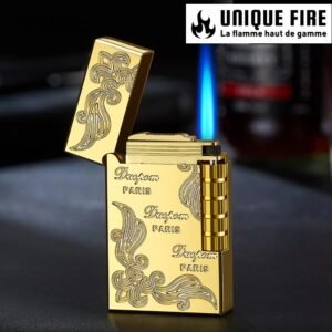 Briquet tempête gravé Paris