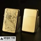 Briquet gravé poisson