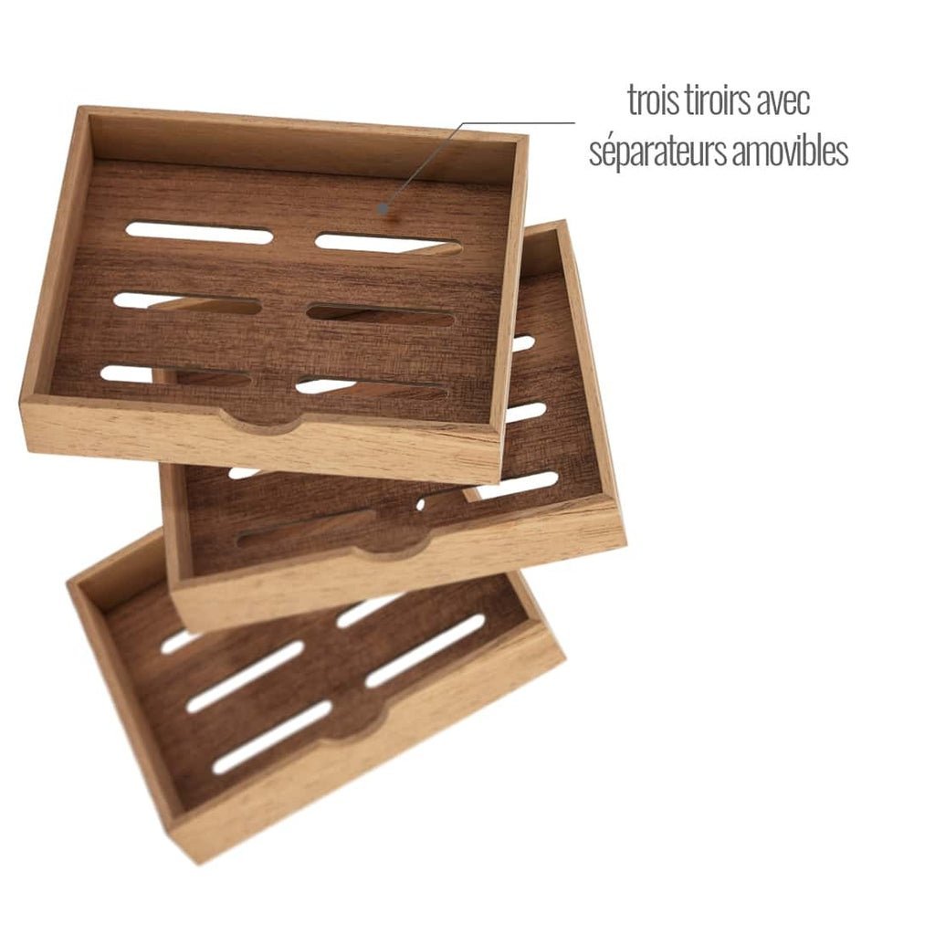 Armoire à Cigares 3 Niveaux