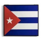 Cave à Cigares Drapeau Cubain