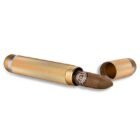 Tube à Cigare de Voyage en Aluminium