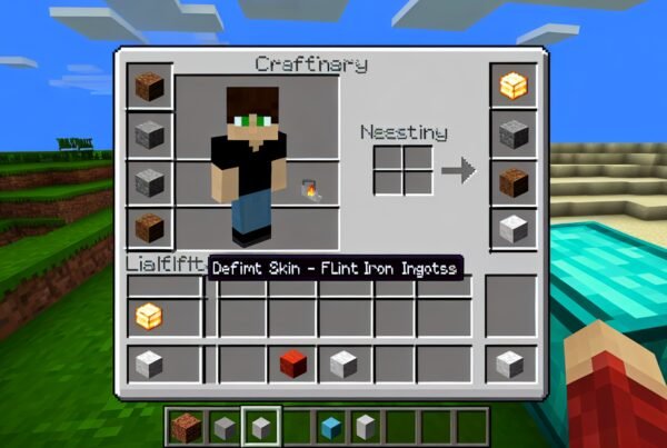 comment faire un briquet dans minecraft